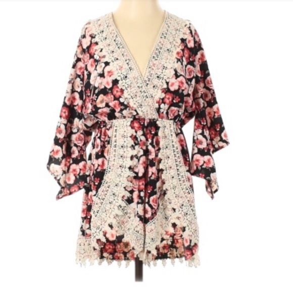 Monaco floral romper - Picture 1 of 4